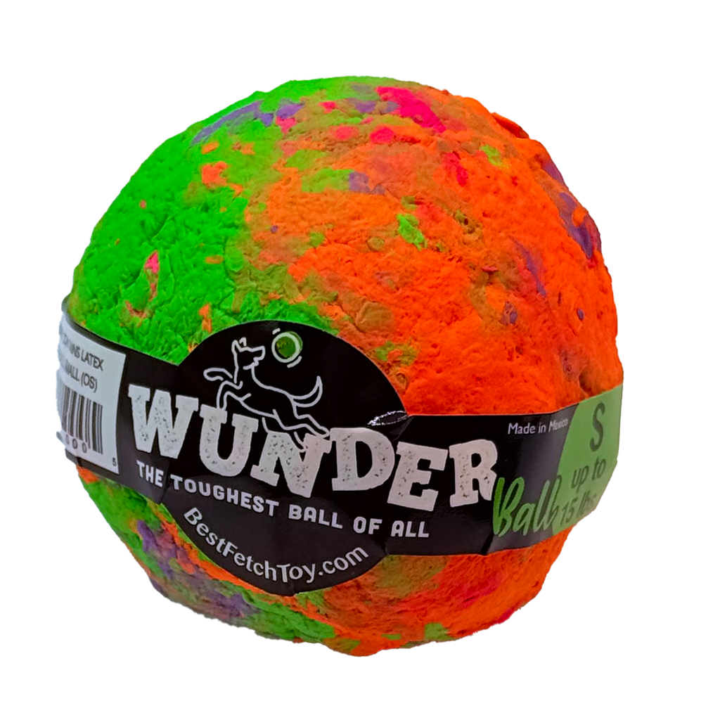 The WUNDERball Natural Rubber Fetch Ball