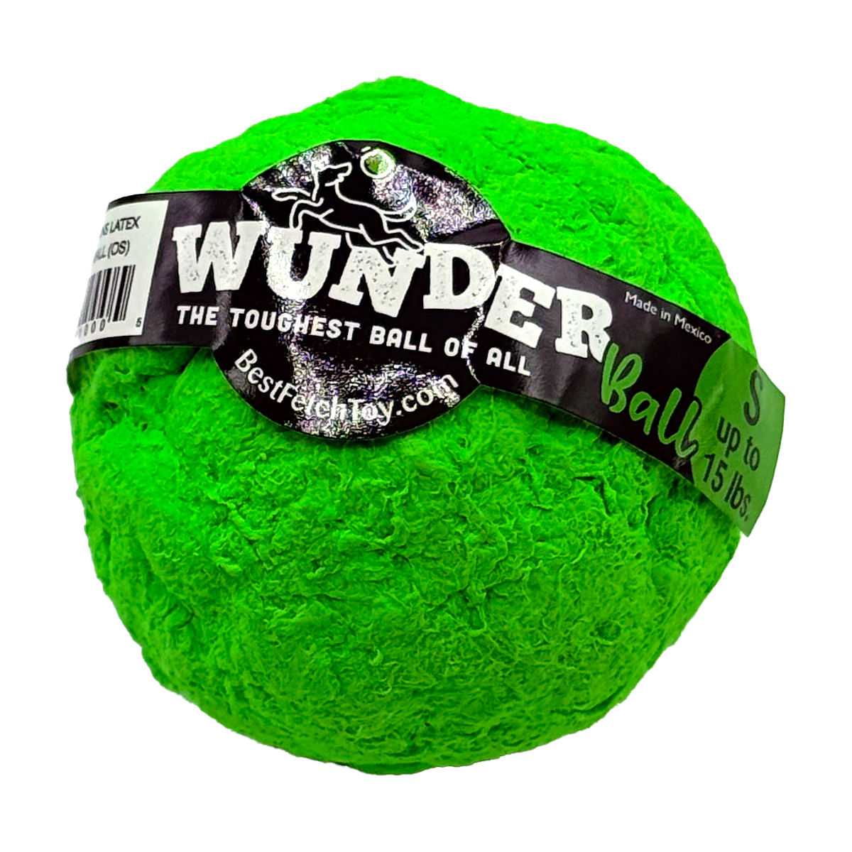 The WUNDERball Natural Rubber Fetch Ball