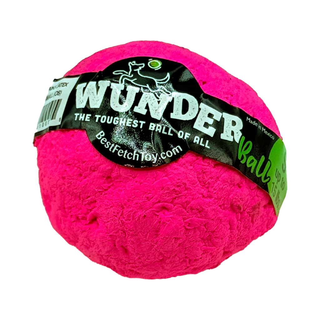 The WUNDERball Natural Rubber Fetch Ball
