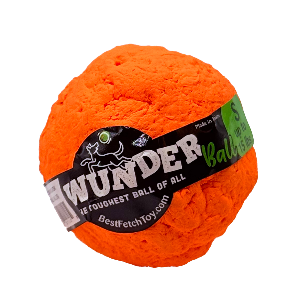 The WUNDERball Natural Rubber Fetch Ball