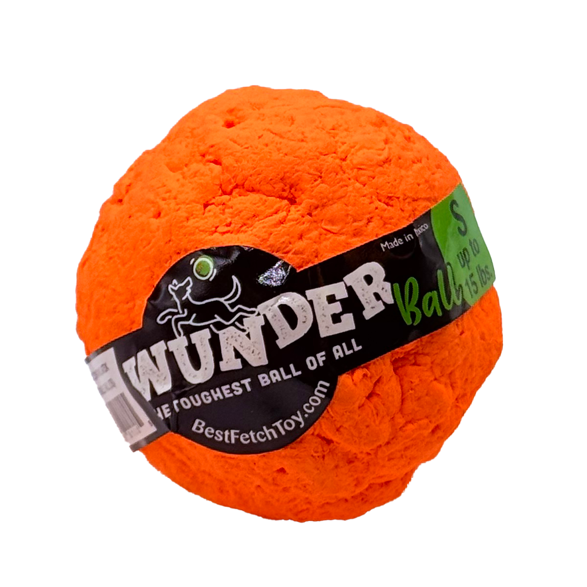 The WUNDERball Natural Rubber Fetch Ball