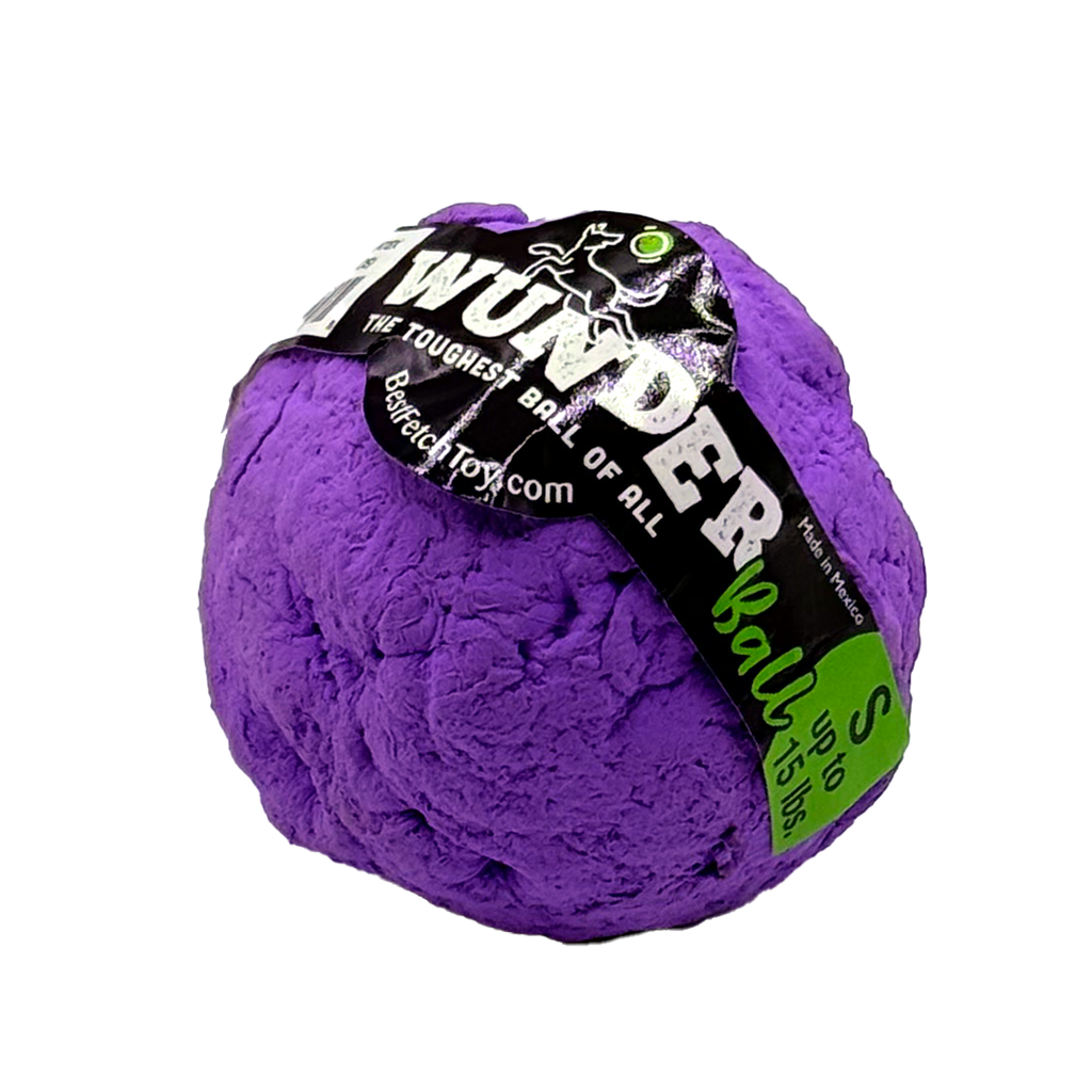 The WUNDERball Natural Rubber Fetch Ball