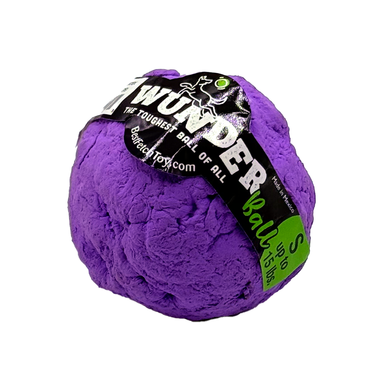 The WUNDERball Natural Rubber Fetch Ball