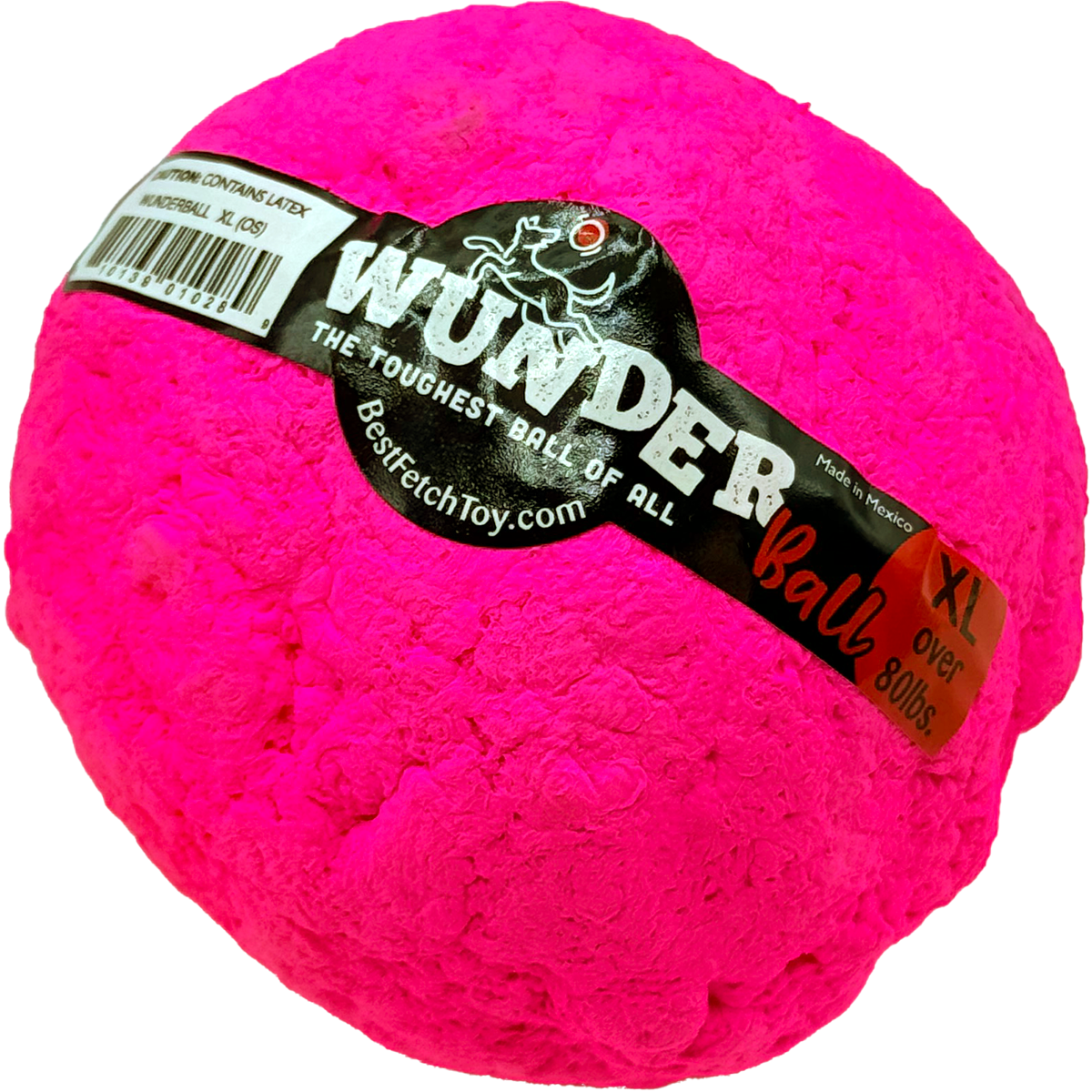 The WUNDERball Natural Rubber Fetch Ball