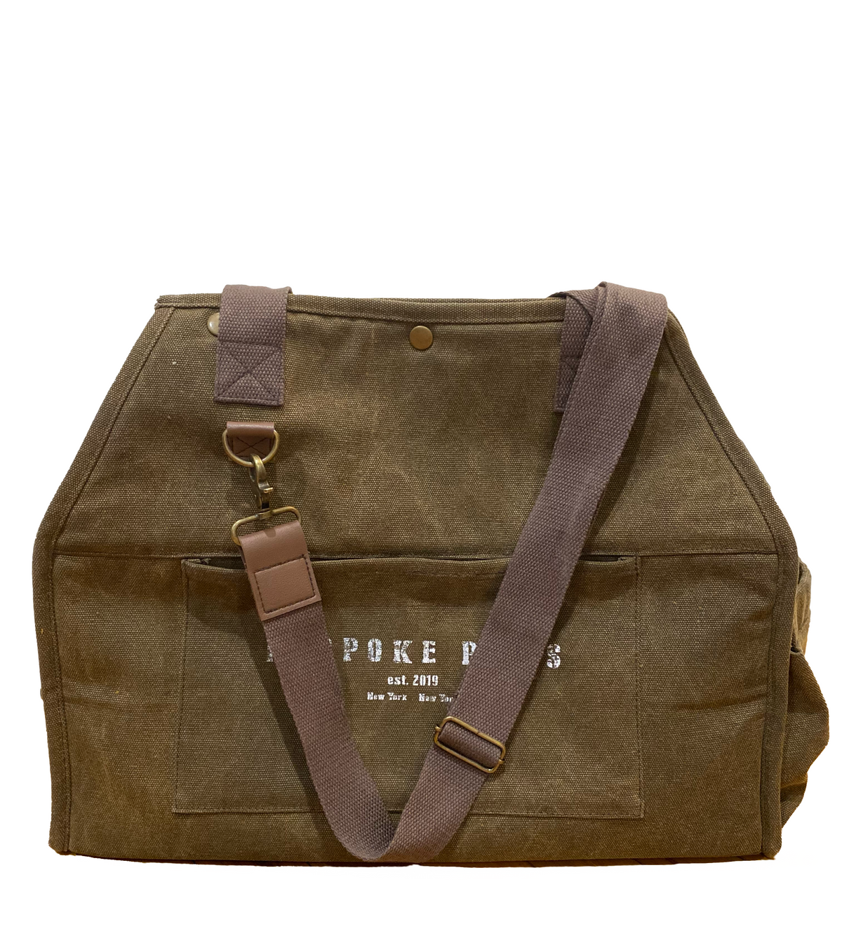 The Army Green Daily Dog Carrier by Bespoke Paws