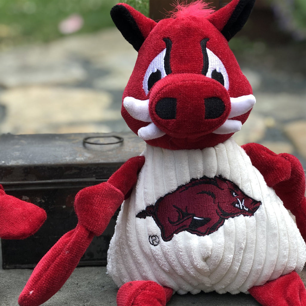 Tusk the Razorback Game-Day Dog Toy