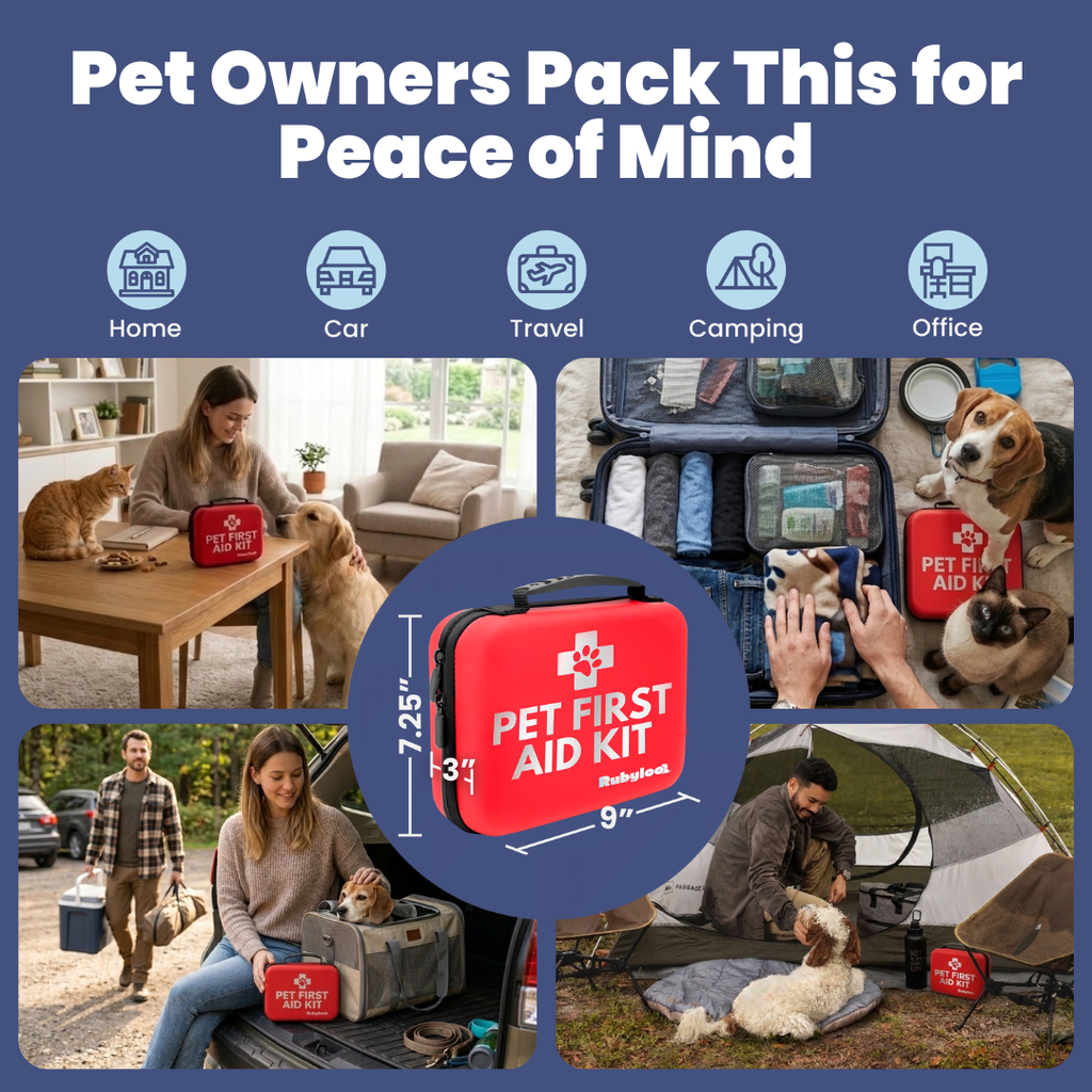 The Rubyloo Pet First Aid Kit