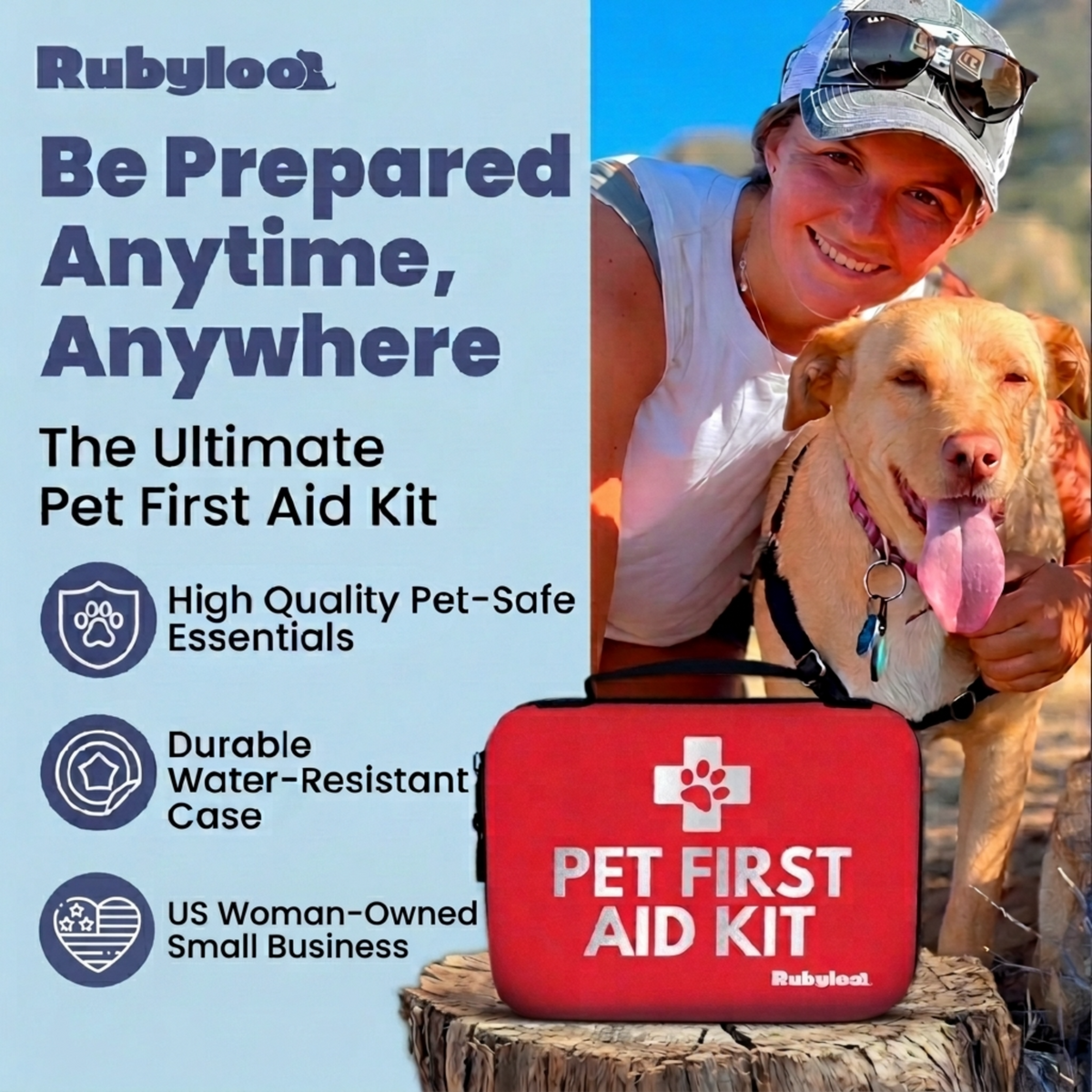 The Rubyloo Pet First Aid Kit