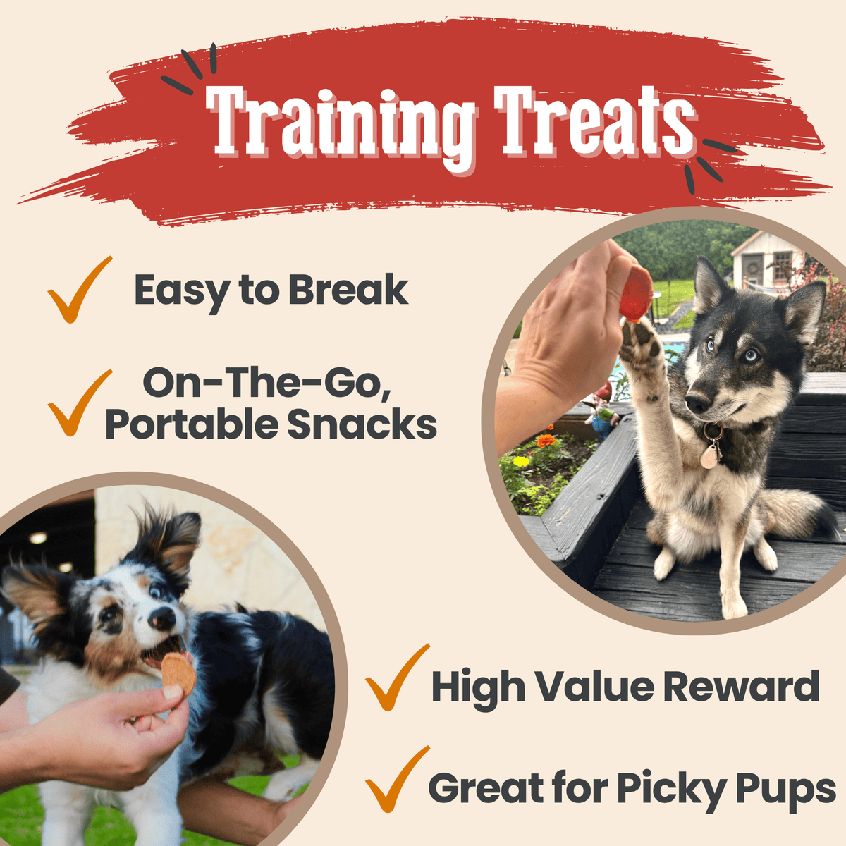 The Good Dog Treat Duo by Farm to Pet