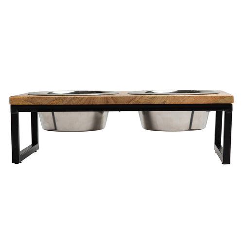 Willowmere Mango Wood Elevated Feeder