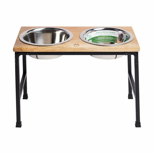 Willowmere Mango Wood Elevated Feeder