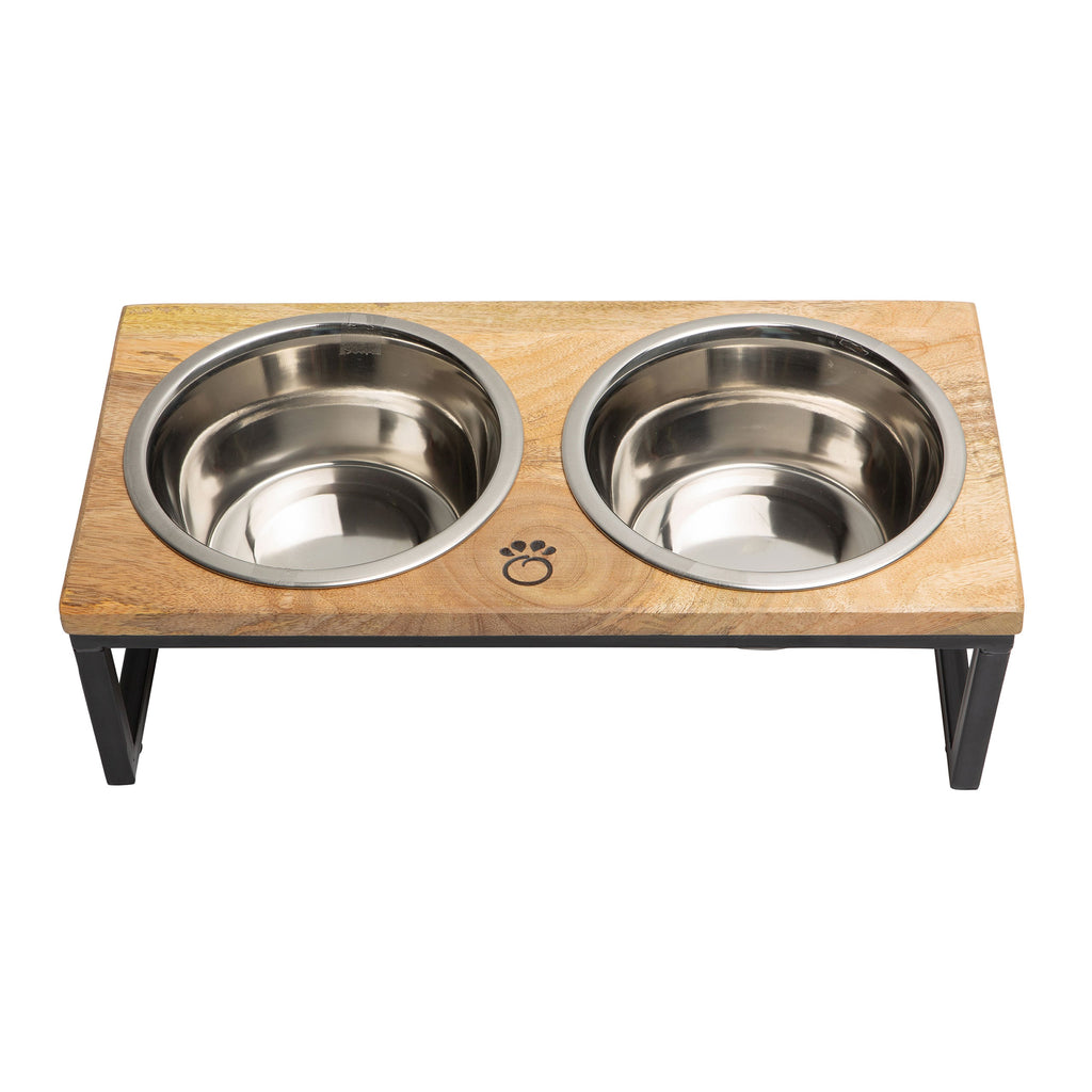Willowmere Mango Wood Elevated Feeder