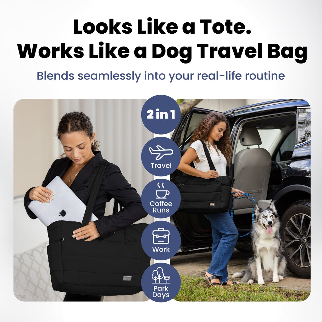 The Willowmere Weekender Dog Travel Bag by Rubyloo