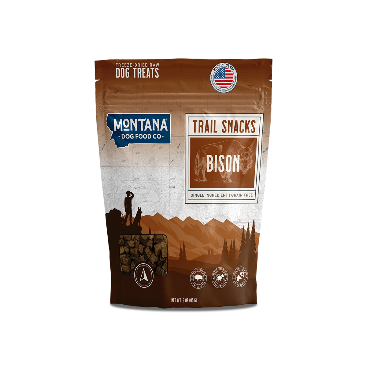 Montana Bison Liver Trail Treats