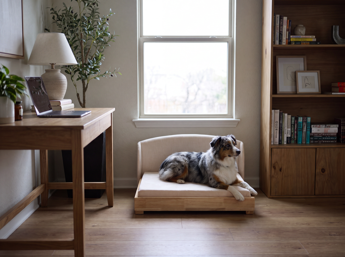The Haven Handcrafted Orthopedic Bed by Mafé