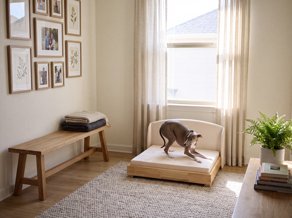The Haven Handcrafted Orthopedic Bed by Mafé