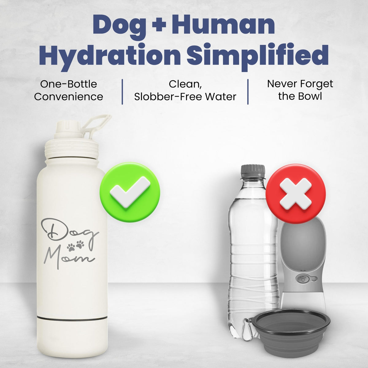 The Trail & Travel Water Bottle by Rubyloo