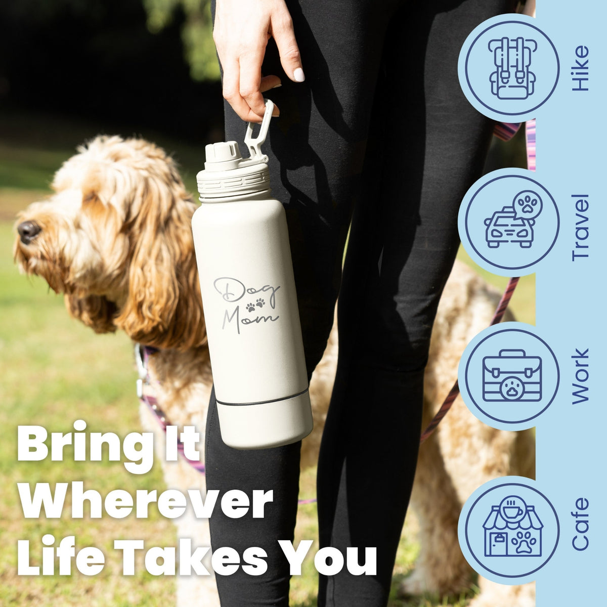 The Trail & Travel Water Bottle by Rubyloo