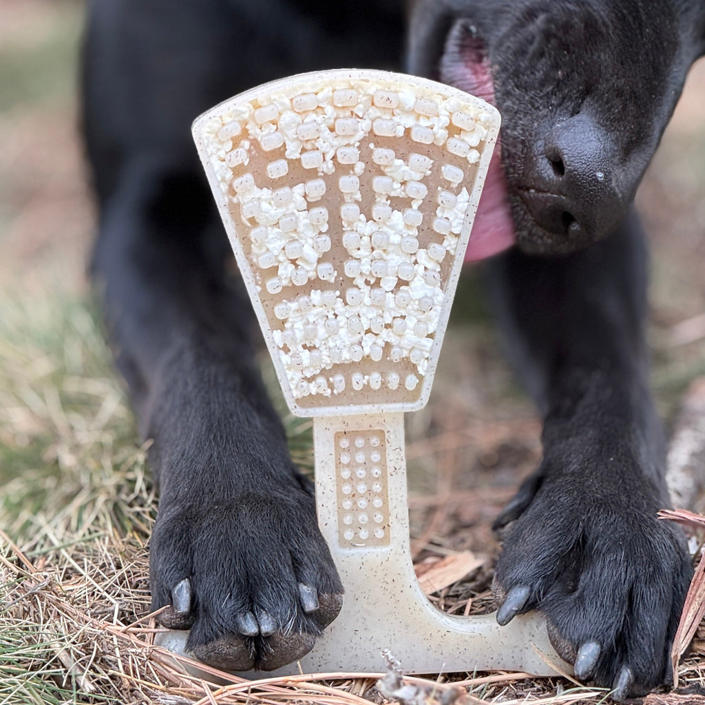 The Waffle Tower Chew & Enrichment Toy by SodaPup