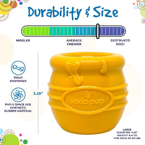 The Honey Pot Enrichment Toy by SodaPup