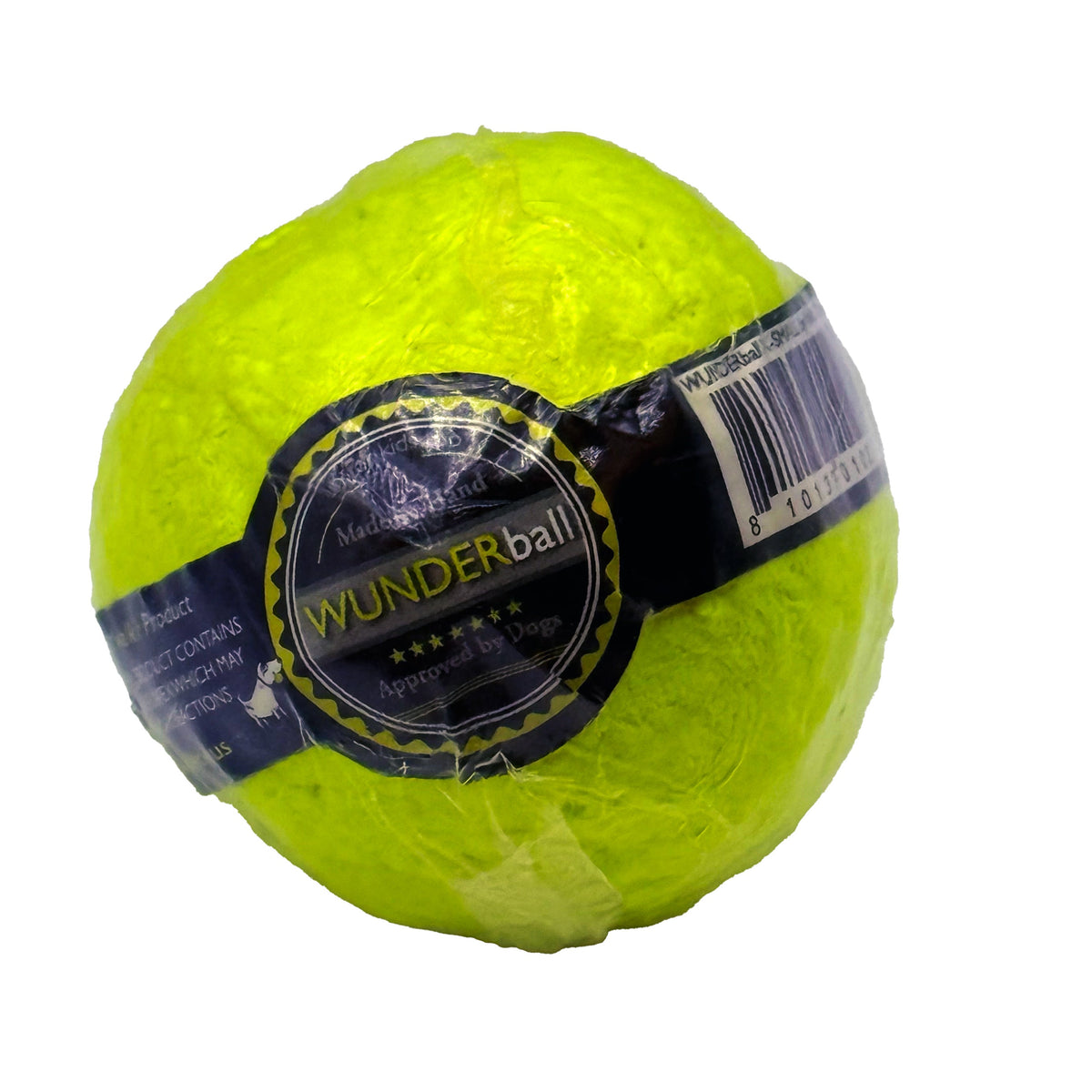 The WUNDERball Natural Rubber Fetch Ball