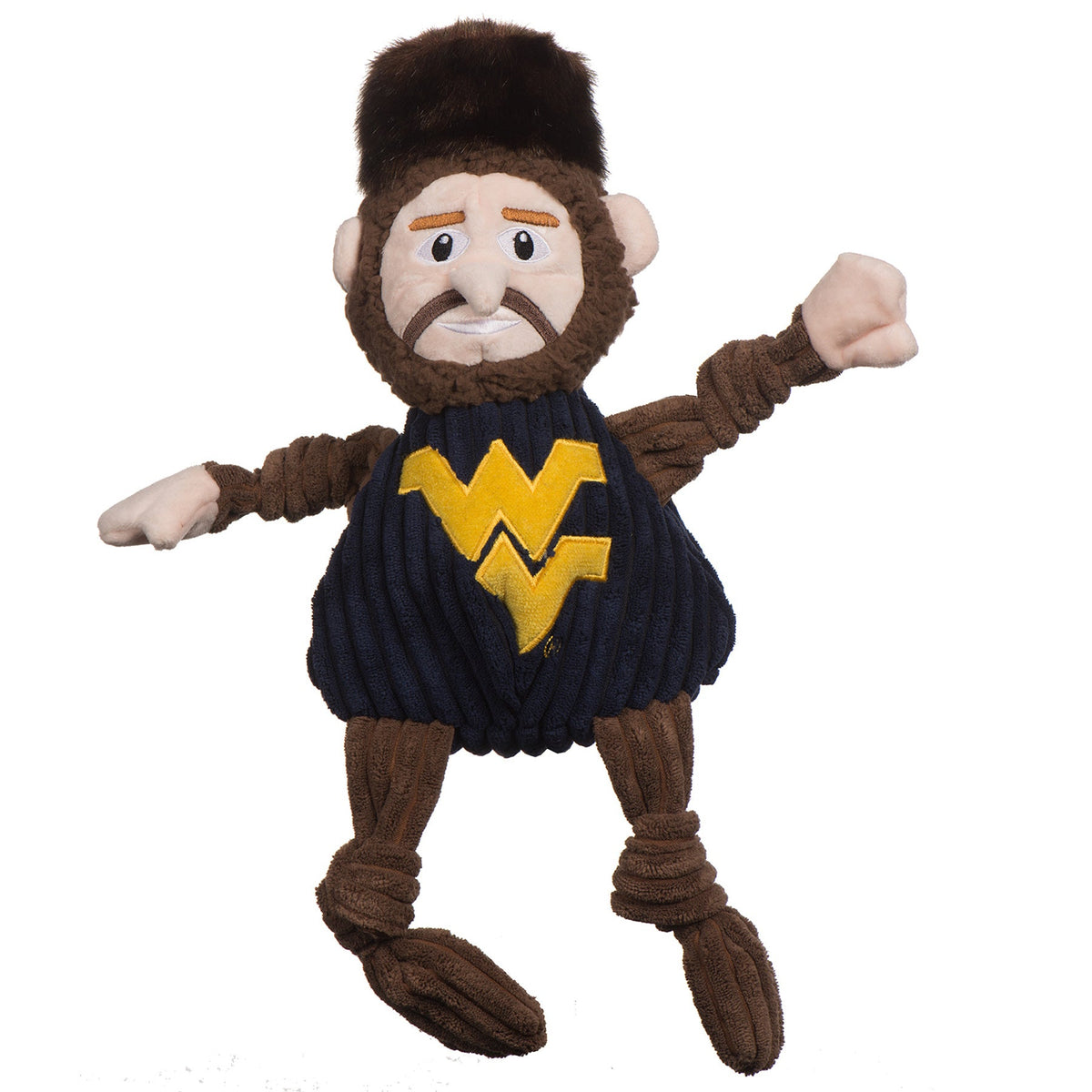 WVU Mountaineer Game-Day Dog Toy