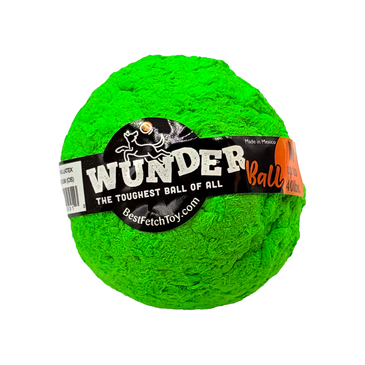 The WUNDERball Natural Rubber Fetch Ball