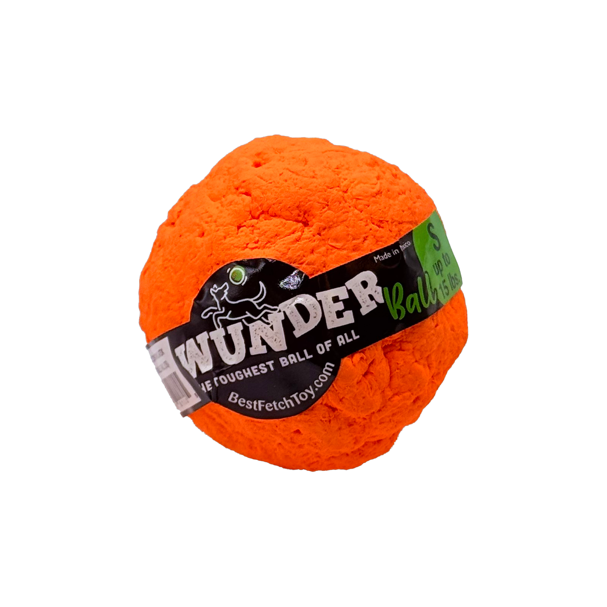 The WUNDERball Natural Rubber Fetch Ball