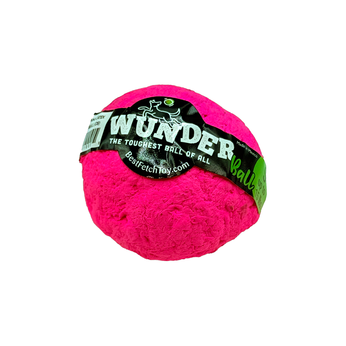 The WUNDERball Natural Rubber Fetch Ball