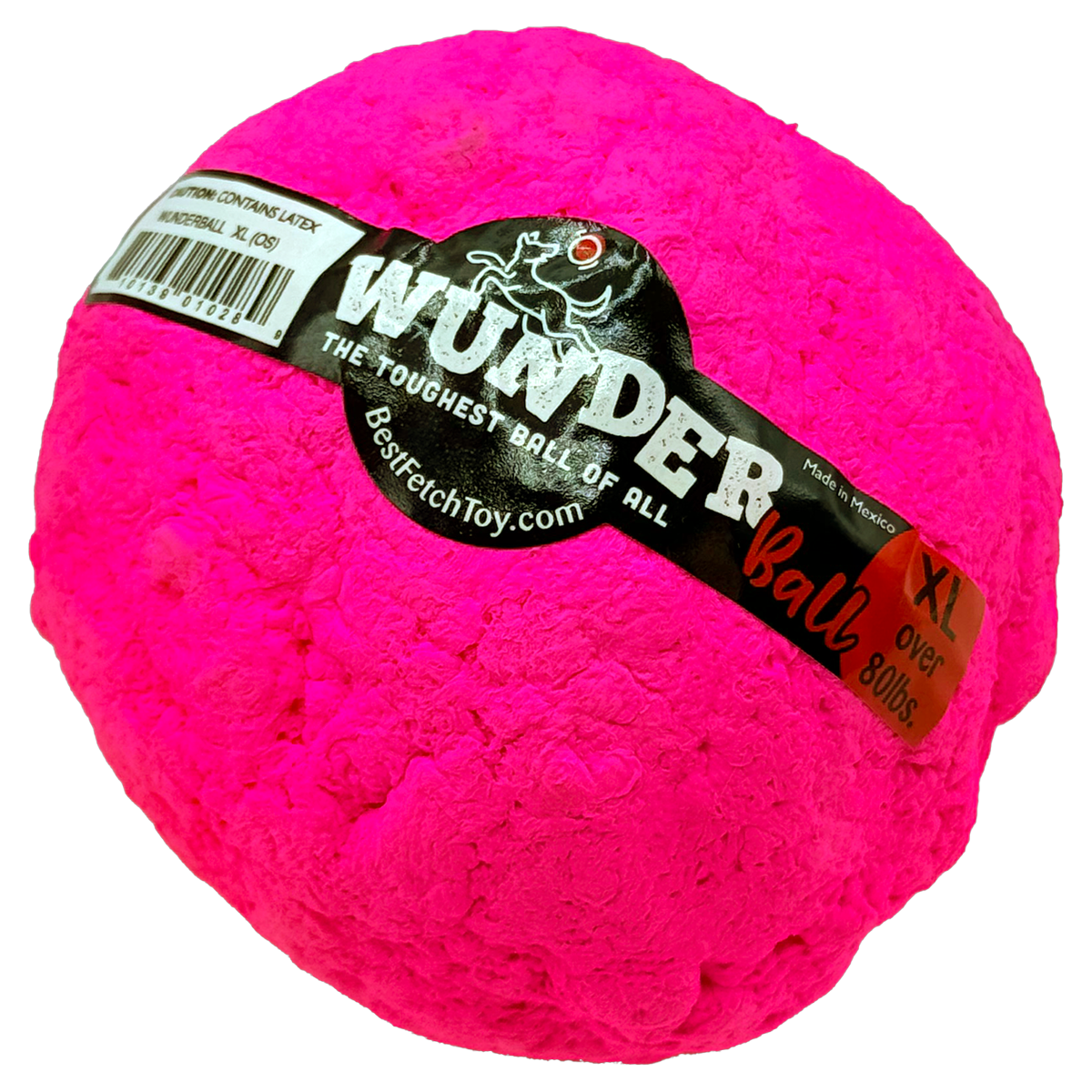 The WUNDERball Natural Rubber Fetch Ball