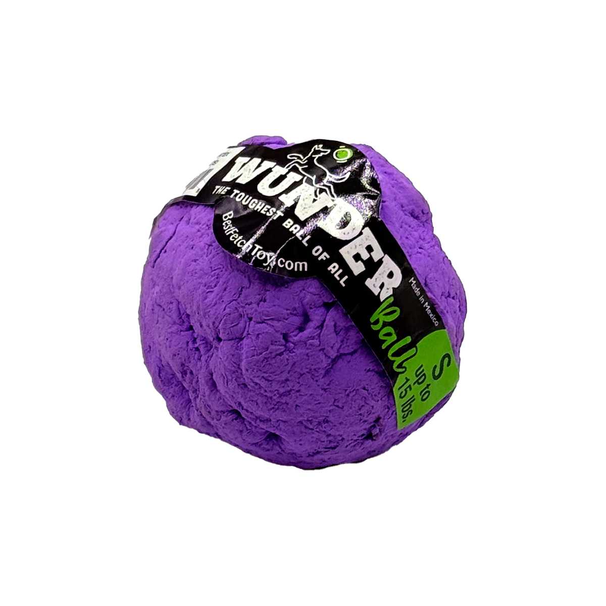 The WUNDERball Natural Rubber Fetch Ball